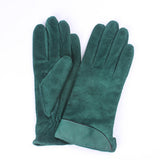 10 Colors Women Genuine Suede Leather Gloves Winter Warm Fleece Lady Driving Gloves Female Casual Gloves Brand