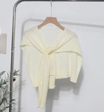 Ma Hai Mao Shawl Fluffy Soft Outside With A Scarf Neck Autumn Winter Hair Weaving Small Canopy Woman