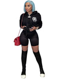 Fall Casual Black Long Sleeve Pocket