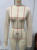 Woherb New Loose Lazy Wind Knit Cardigan Women With A Short Versatile Jacket Jacket Women-Outfit