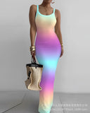 White Slim Dress LZR16640 / HDZ0222-Outfit