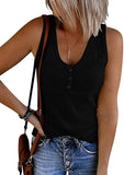 Women's Summer Breasoned Slim Knit Vest Solid Color V-Neck Sleeveless Top For Women-Outfit