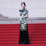 2025 Summer New Women's Clothing Yi Mengling The Same New Chinese Improved Version Of The Cheongsam