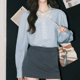 Lazy Air Soft Glutinous Sweater Women 2025 Winter New Korean Wearing Sheep Velvet Knitted Shirt