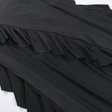 See Through Ruffles Tassels Fairy Dresses Flower Sexy Waist Wrapping Dress For Women Summer Beach Holiday Short Dressing-Outfit