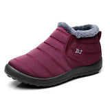 Men Boots Lightweight Winter Shoes for Men Snow Boots Waterproof Winter Footwear Plus Size 47 Slip on Unisex Ankle Winter