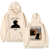 New ROD WAVE Hoodie Winter High Street Collar Plus Velvet Girl