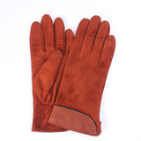 10 Colors Women Genuine Suede Leather Gloves Winter Warm Fleece Lady Driving Gloves Female Casual Gloves Brand