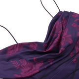 Strap Floral Print Maxi Prom Dress Sexy Mesh Bride Wedding Guest Dress Women Evening Party Dresses Slim XY23605DG-Outfit