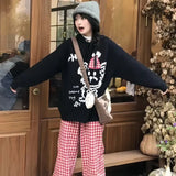 Lazy Air Soft Glutinous Sweater Women 2025 Winter New Korean Wearing Sheep Velvet Knitted Shirt