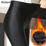 Women Aesthetic3XL Fashion Thickening High Stretchy Elastic Waist Elegant Skinny Ladies Casual Trousers Ins Hot Sale-Outfit