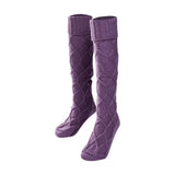 Winter Knitted Cotton Stocking Warm Thigh High Over the Knee Socks Fashion Twist Cable