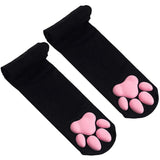 Cat Paw Socks for Women Girls Kawaii 3D Cat Claw Toe Beanies Cute Gift Lolita PawPads Cosplay Cat Paw Pad Thigh High