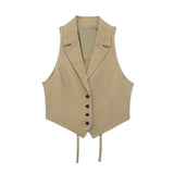 New Back Opening Design Vest 4749764-Outfit