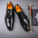 Men Dress Shoes Shadow Patent Leather Luxury Fashion Groom Wedding Shoes Men Luxury italian style Oxford Shoes Big Size