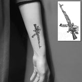 Water Transfer Tattoo Skull Cyclops Pirate Tattoo Body Art Waterproof Temporary Fake Flash Tattoo for Man Woman Kid