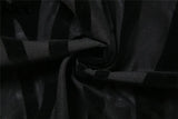Kliou Midnight Style Jumpsuit Women Sexy Striped Mesh See Through Hollow Out One Pieces Cross Ribbons Sheath Club Female
