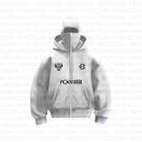 New Hot Double-Headed Zipper POK GHB Print Niche Design New Ninja
