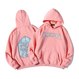Scott Cactus Jack MAGAZINE Letter Print Fleece Green Mens Hoodies Harajuku Hip Hop Oversize Casual Hooded
