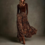 Long-Sleeved Plaid Shirt Dress 2025 Spring And Autumn New Fashion Loose Casual Dress