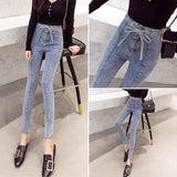 Women Pocket Skinny Button Slim Womens Retro Korean Style Hollow Out Harajuku Elegant New Streetwear Leisure All-match