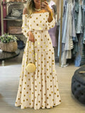 Kaftan Dress Women Printed Party Dress 2022 ZANZEA Puff Sleeve Bohemian Holiday Spring Sundress Lady Casual Vestido