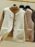 Plush Vest Women 2025 Autumn And Winter Short Korean Version Of The Fur