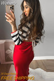 Pleated Stain Midi Skirt Women Fashion High Waist Side Zipper Long Skirts Spring Summer Chic Office Lady Red Outfits-Outfit
