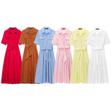 Spring New Temperament French Style Thin Temperament Goddess Fan Shirt Skirt