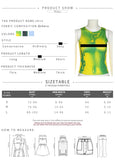 Kliou Body Print Women Tank Tops Hipster Sexy High Street Midnight Wear Clothing Sleeveless O-Neck Hot Female Party