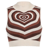 Heart Print Y2K Loose Sweaters Harajuku Autumn Aesthetic Cute Pullovers Fashion Retro Chic Knitwear 90s