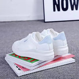 Women Shoes 2022 Fashion Summer Casual White Shoes Cutouts Lace Canvas Hollow Breathable Platform Flat Shoes Woman