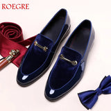 Men Dress Shoes Shadow Patent Leather Luxury Fashion Groom Wedding Shoes Men Luxury italian style Oxford Shoes Big Size