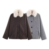 New Fashion Temperament Women's Shirt Knitted Coat