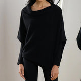 Color Round Neck Long Sleeve