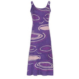 Y2K Knitted Bodycon Dresses Women Summer Spaghetti Strap Beach Midi Dresses Party Korean Harajuku Outfits