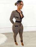 Print Button Up Tight Fitting Party