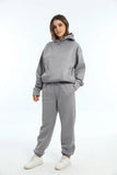 And Winter Women's Casual Fashion Thick Long-Sleeved Trousers Two