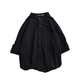 Cotton Shirt Spring Autumn 2023 Women Fashion White Top Korean Fashion Office Clothes Kpop Clothes Elegant Tunic for Man-Outfit