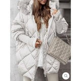 New Women's Explosive Temperament Winter Hooded Hoodie