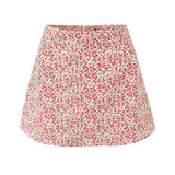 Trendy Women's Dress, Retro Holiday, Leisure, Small Broken Flower Skirt, Seaside Style, Romantic, Pastoral And Elegant Skirt-Outfit