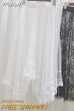 Women One Layer All Match Outer Tulle Skirt Elastic Waist Black Tutu A-line Long Skirt QT2180-Outfit