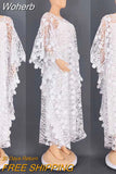 Piece Sets African Dresses For Women Dashiki African Clothing Robe Africaine Femme Kaftan Evening Long Dress Africa Clothes-Outfit