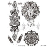 Pink Bloom Rose Water Transfer Fake Tattoo Stickers Women Body Chest Art Temporary Waist Bracelet Flash Tatoos Flower For