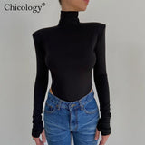Long Sleeve Elegant High Cut Bodysuit 2020 Women Winter Fall Clothes Backless Sexy Club Outfits Party One piece Body-Outfit