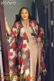 African Clothes for Women Two Piece Set Dashiki 2023 Fashion Long Dress Sets Pants Suits Outfits Party Dresses Plus Size-Outfit