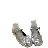 Red Explosion French Shallow Flat-Soled Single Shoes Women's New Summer Ballet Style Retro Mary Jane Women's Shoes With Skirt