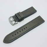 18mm 20mm 22mm 24mm Light Brown Vintage Watch Band Strap PU Leather Watchband Stainless Steel Buckle Clasp Watch