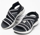 2022 Summer Casual Women's Sandals New Platform Shoes Open Toe Wedges Soft Ladies Shoes Outdoor Anti-slip Sandals Plus