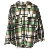 2021 Autumn Winter New Women's Long Sleeve Lattice Button Cardigan Jacket Coat Fashion Casual Street Loose Pocket Ladies